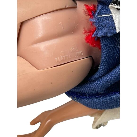 Vintage 1963 Mattel Skipper Doll Bendable Knees Blond Hair - Picture 10 of 16